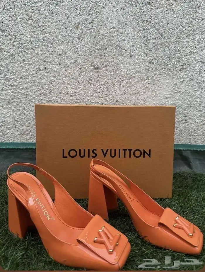 كعب ماركه لويس فيتون اصلي 100  100 0