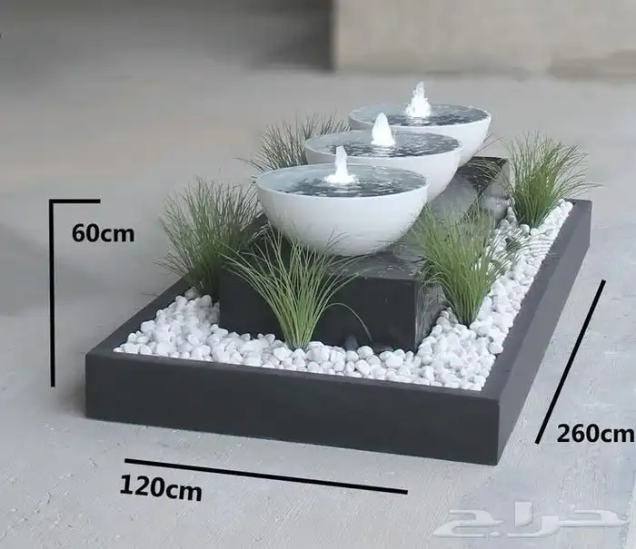 حدائق نوافير مراكن شلالات 8