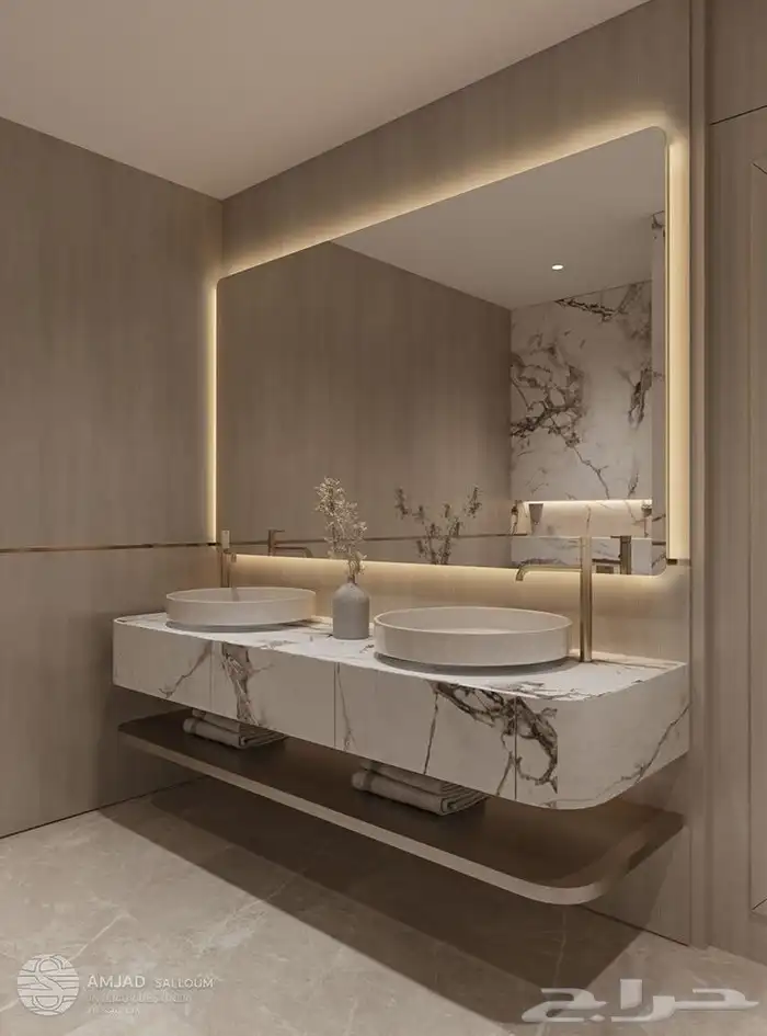 تفصيل جميع انواع المغاسل الرخاميه   توريد رخام ادراج على حسب 1