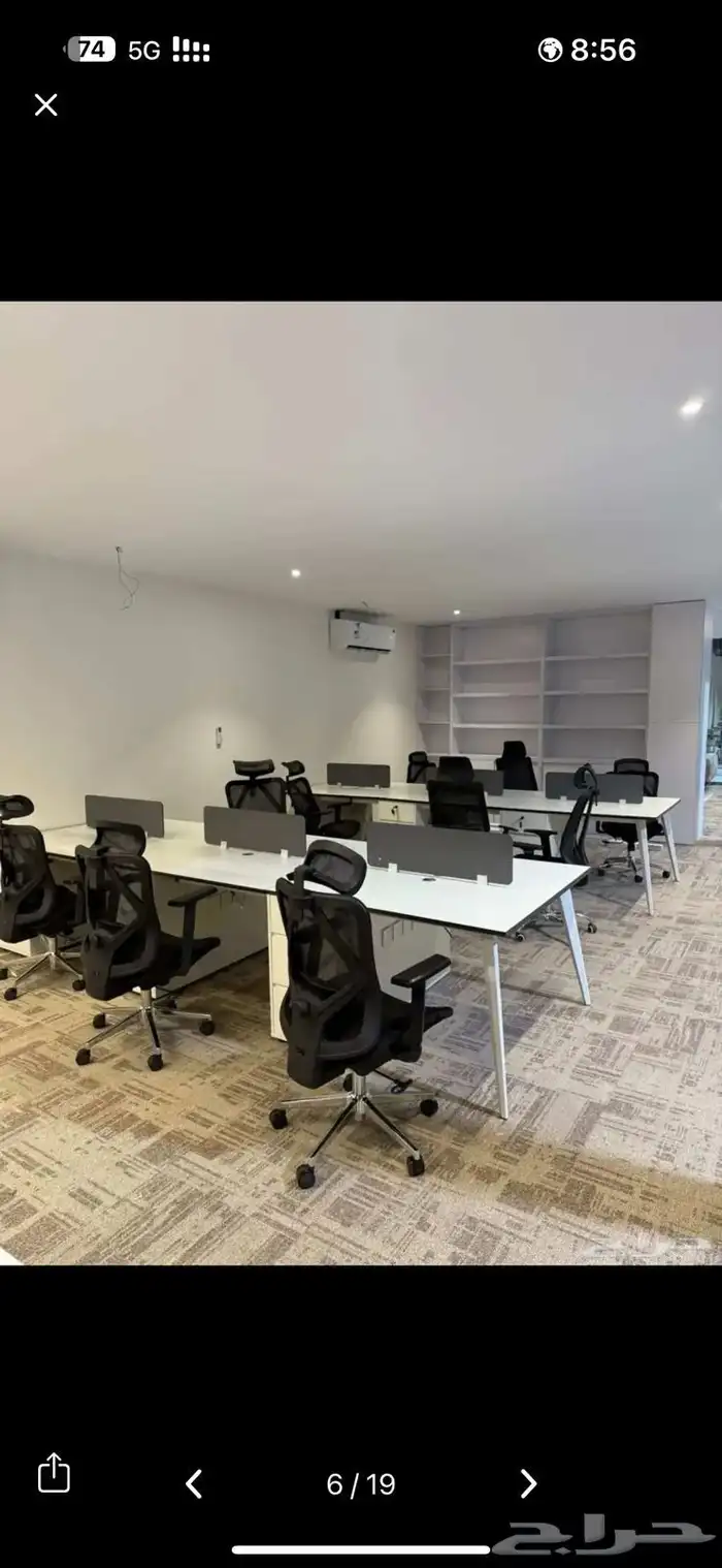 محطات عمل  كراسي محاضرات  جلسات خارجيه  مكاتب  كراسي 39