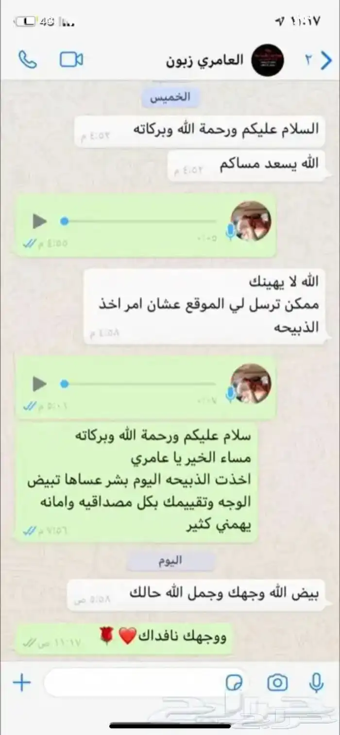 ذبايح وحنيذ ارباع وانصاص يوجد ذبح وتوصيل راجع التقييمات 36