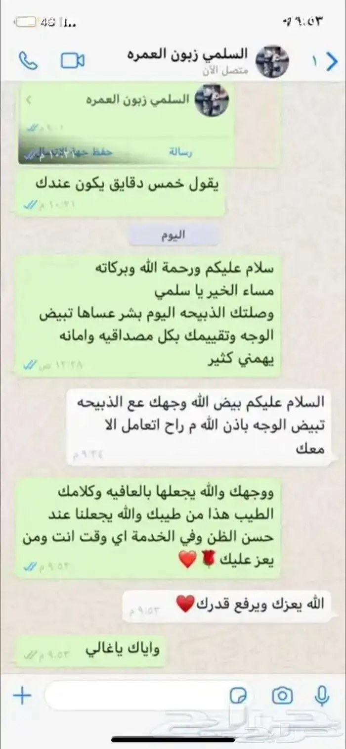 ذبايح وحنيذ ارباع وانصاص يوجد ذبح وتوصيل راجع التقييمات 53