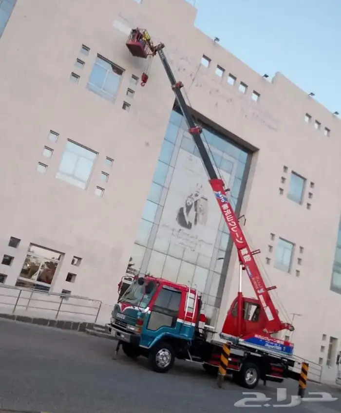 كرين رافعه صندوق ونش لرفع العمال 8