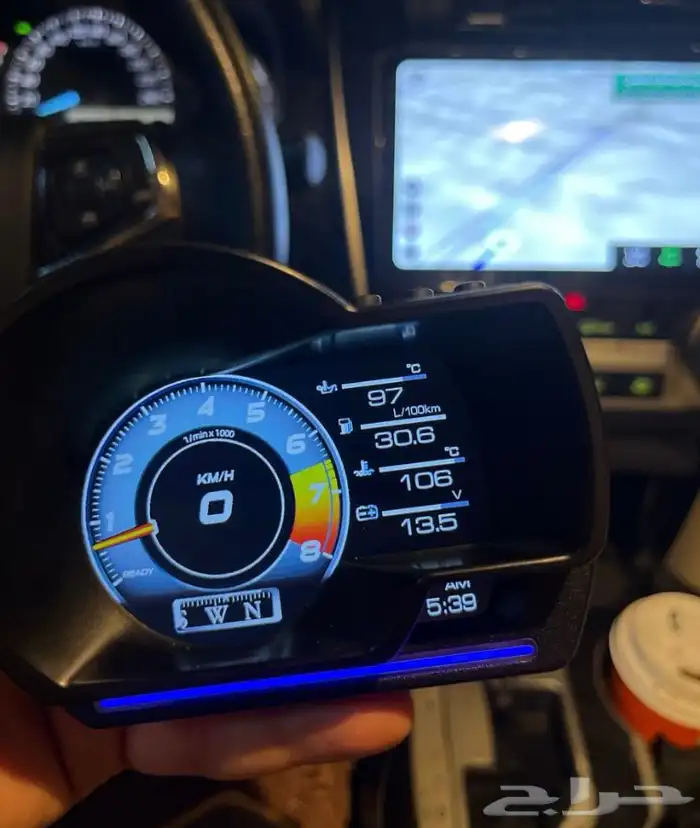 عداد السرعه بشاشة عرض ذكيه وعالية الدقه 1