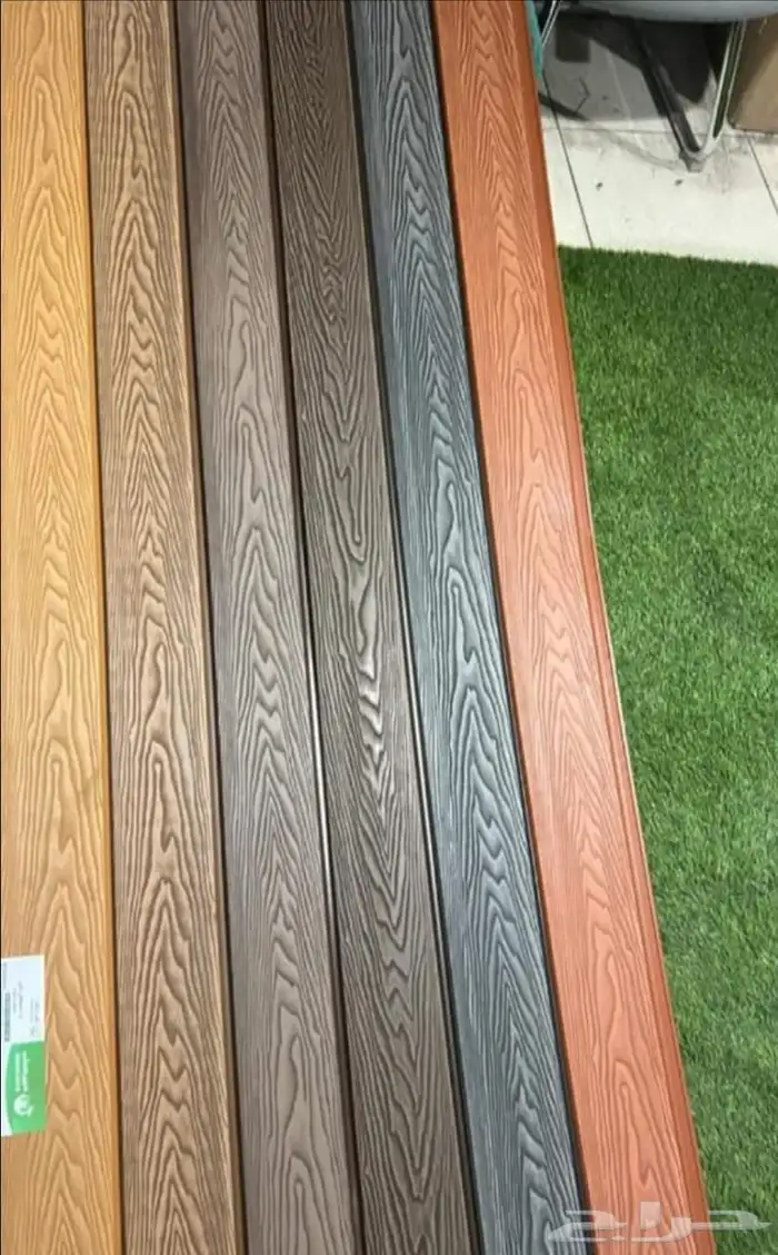 متوفر بديل خشب خارجي ساده ومضلع جمله 0