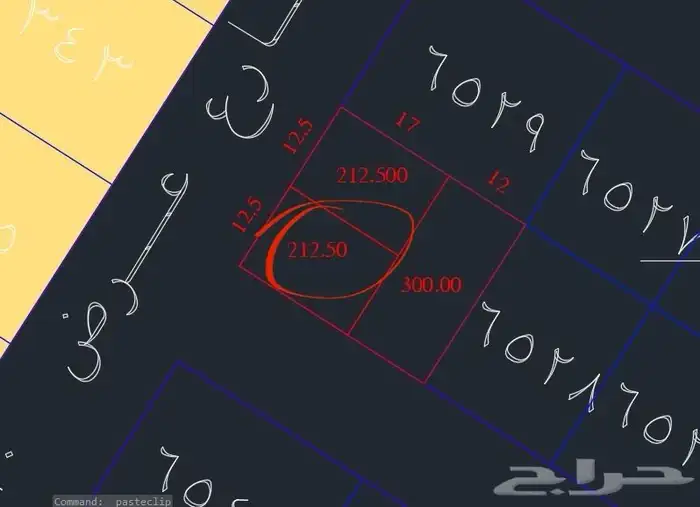 للبيع زاوية شوارع في مخطط ب حي الخير 0