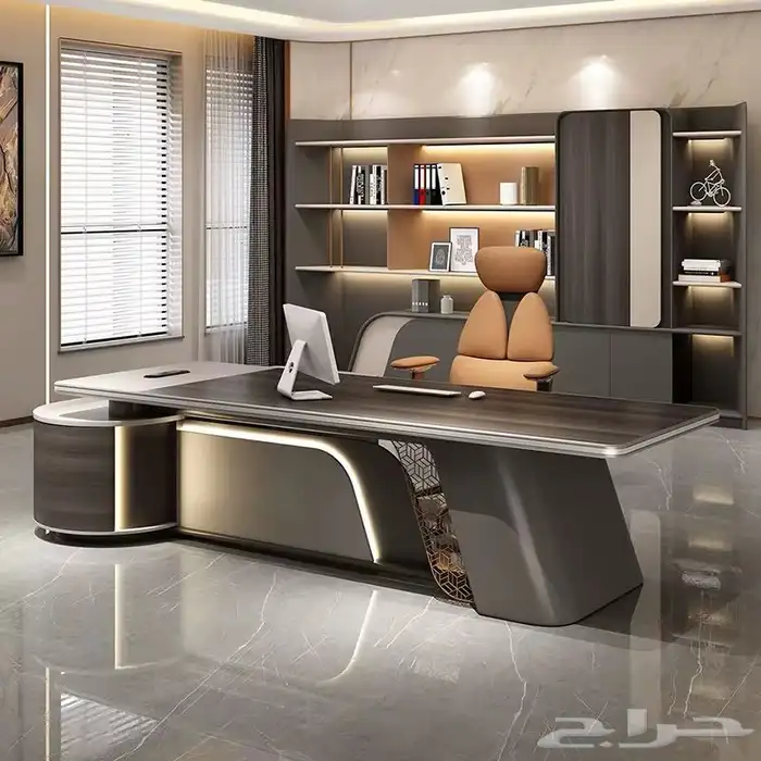 مودرن الفخمةاثاث مكاتب طقم حجم كبيرة عرض خاص تخفيض سعر الان 6