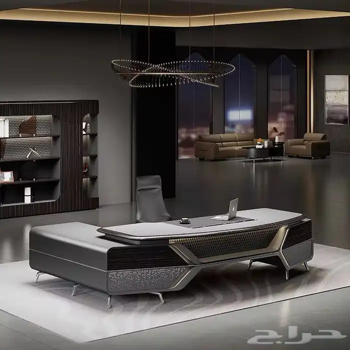 مودرن الفخمةاثاث مكاتب طقم حجم كبيرة عرض خاص تخفيض سعر الان 5