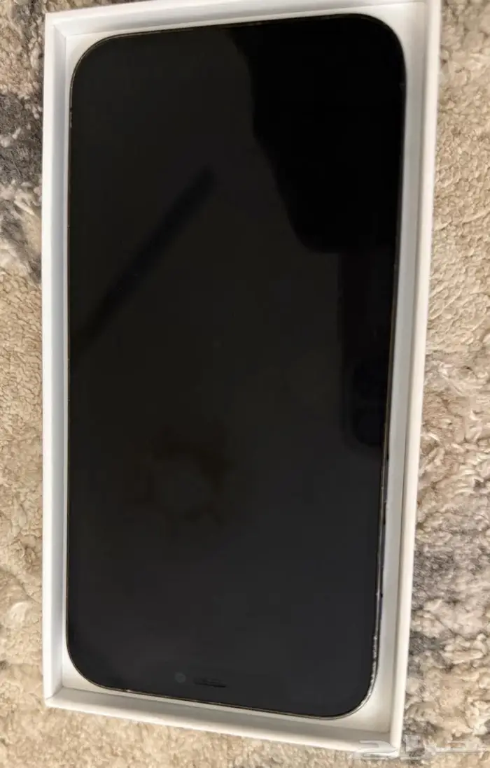 أيفون 12 بروا الجوال شرط ولا انفتح ابدا  الذاكرة 128 0