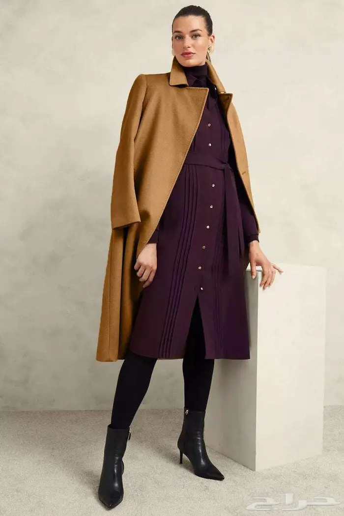 معطف الطويل للمرأة Women s Long Trench Coat 8