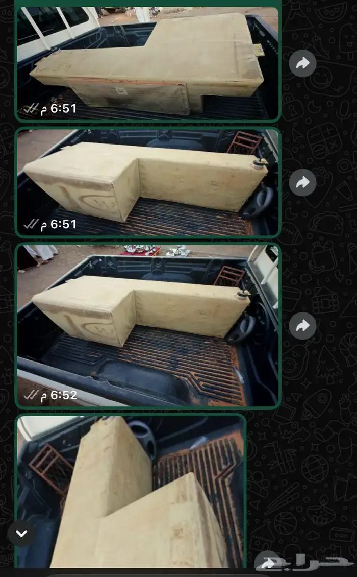 تنك مويه الامنيوم كامل أتوقع فو ق 200لتز به عوازل للمويه 0