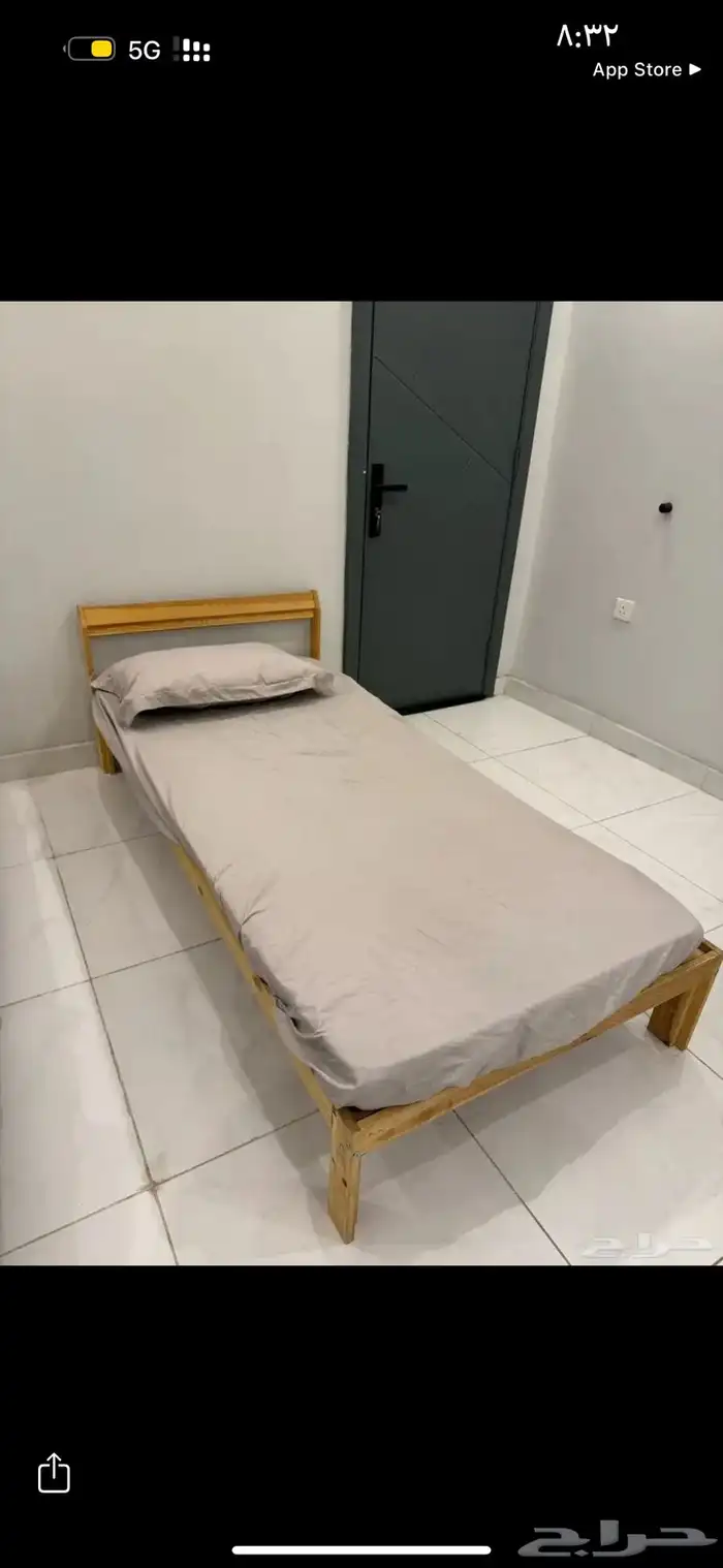 سرير خشب ايكيا نفر 0