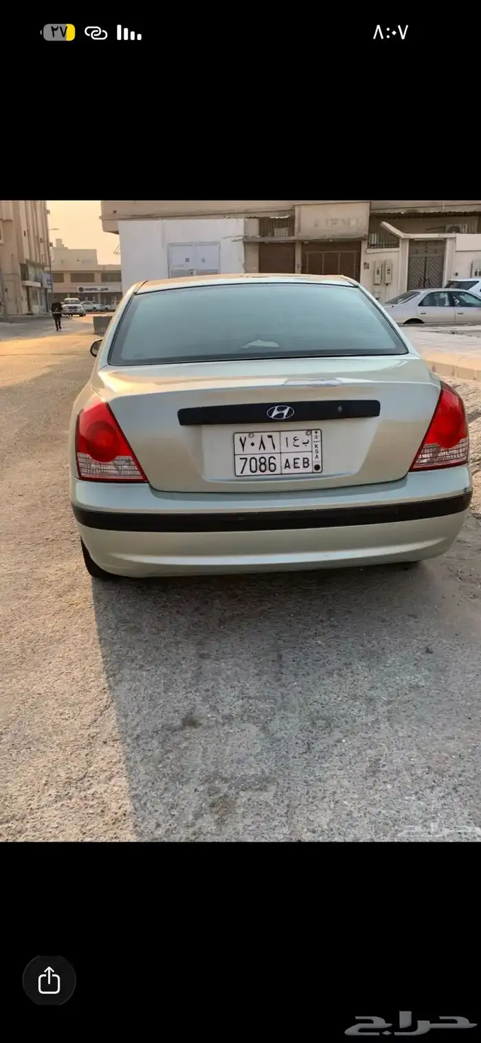 إلنترا 2004 قير عادي ممشى 400 3