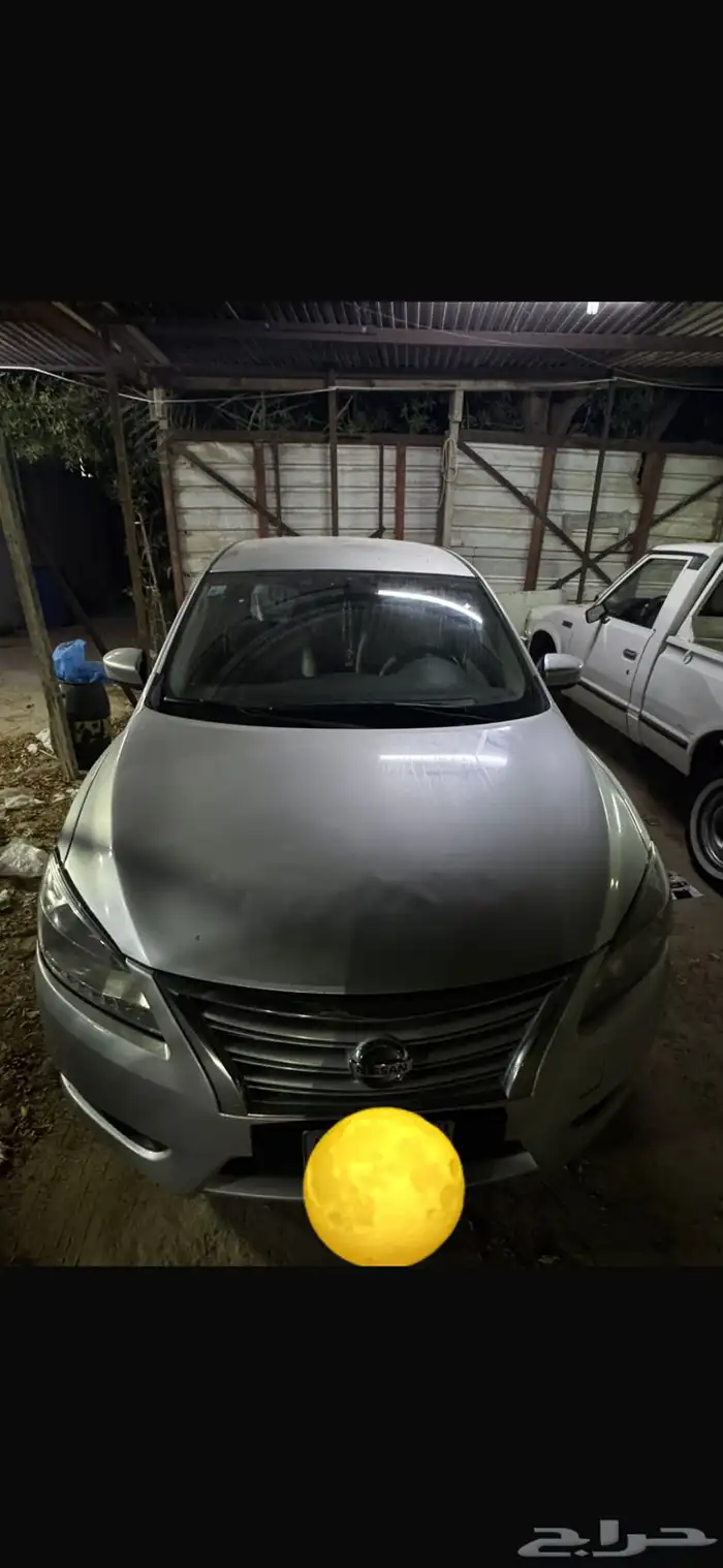 للبيع نيسان سينترا الموديل 2014 لون السياره فضي 10