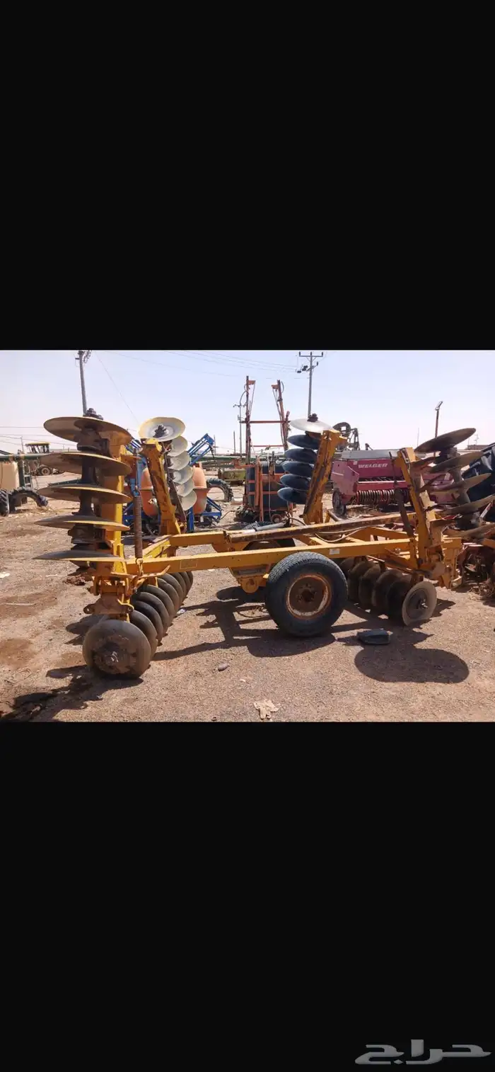 حراثة ودسك ومشط 1