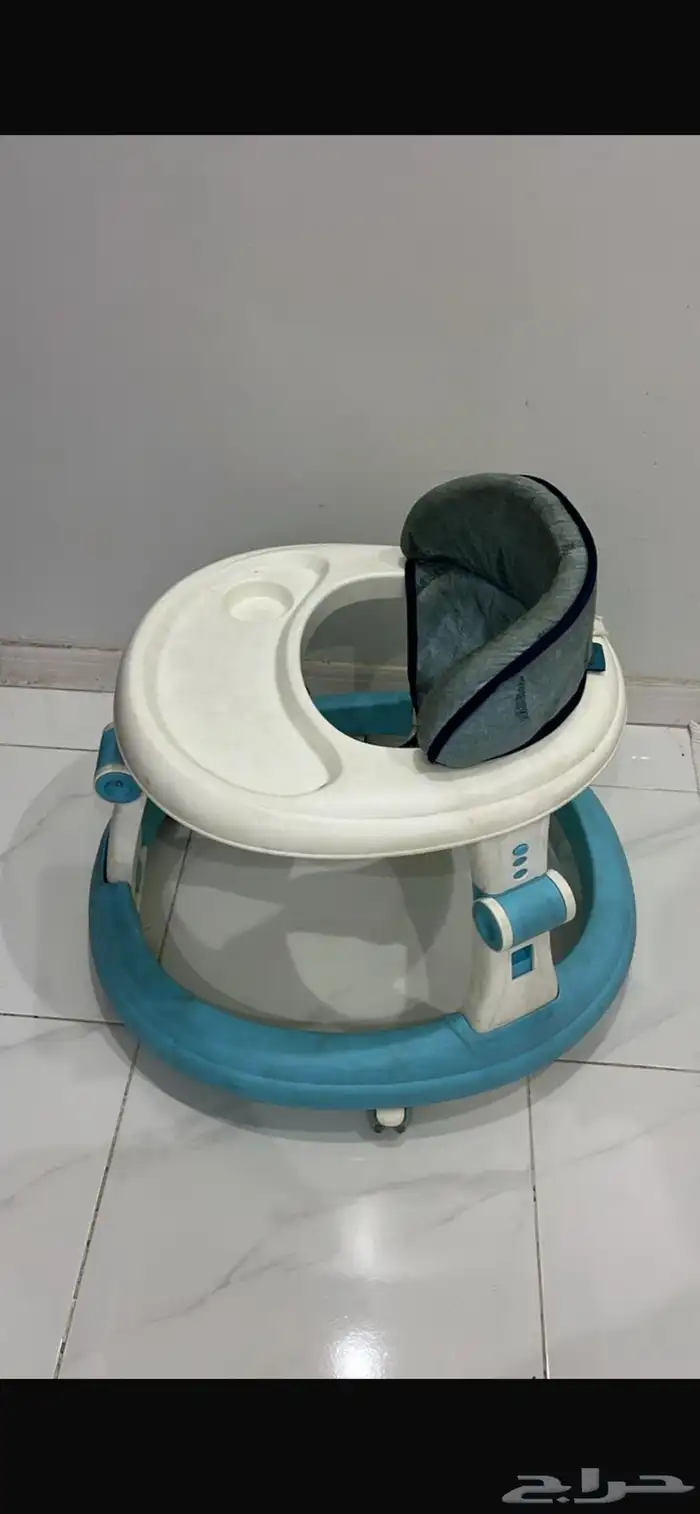 غرفة نوم كاملة بدون دولاب وعربيتين أطفال ومشاية أطفال 6