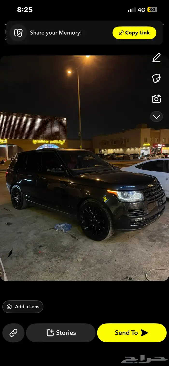 رنج روفر فوج اوتوبقرافي داخليه احمر 2