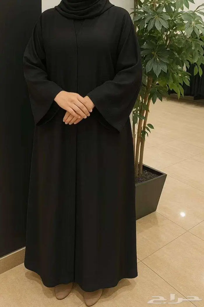 عباية سادة ربع كلوش 0