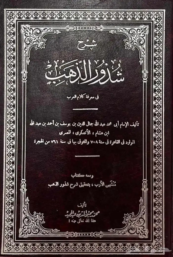 كتاب شرح شذور الذهب 6
