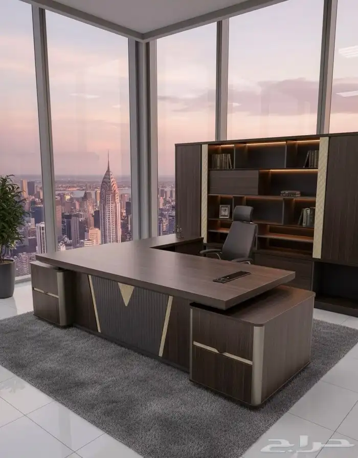 مودرن الفخمةاثاث مكاتب طقم حجم كبيرة عرض خاص تخفيض سعر الان 16