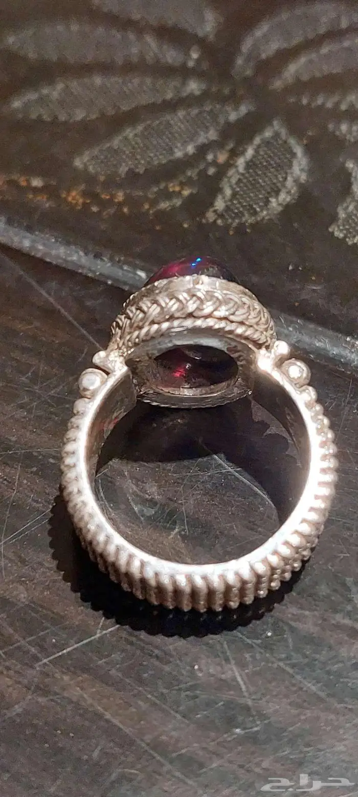 خاتم اوبال اثيوبي اسود مميز 3