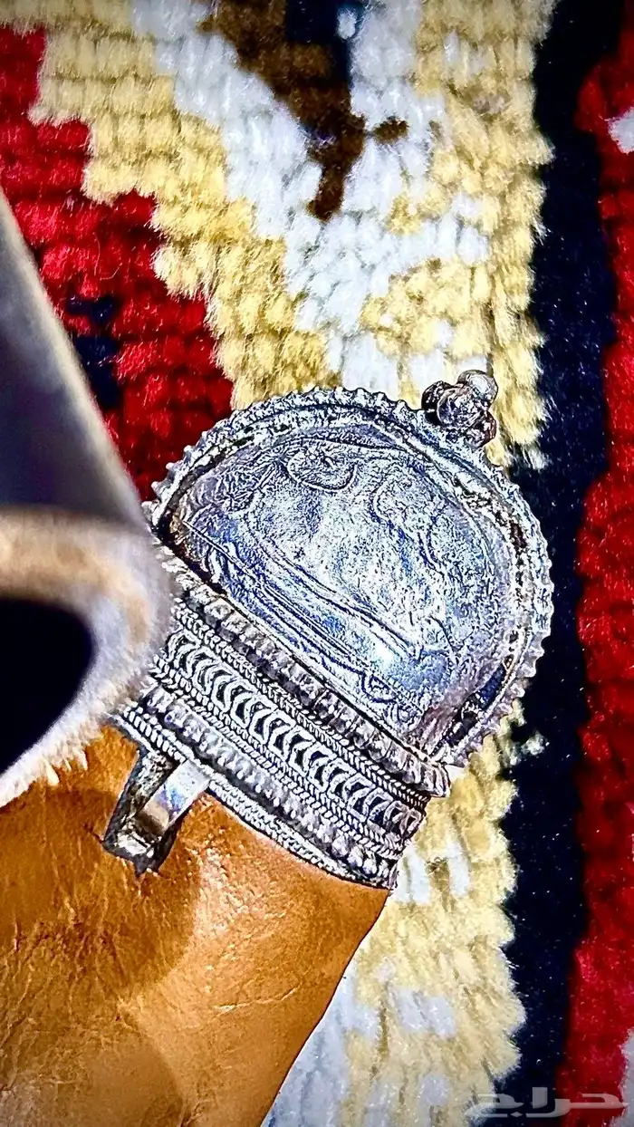 خنجر زراف اشقر نادر قديم 4