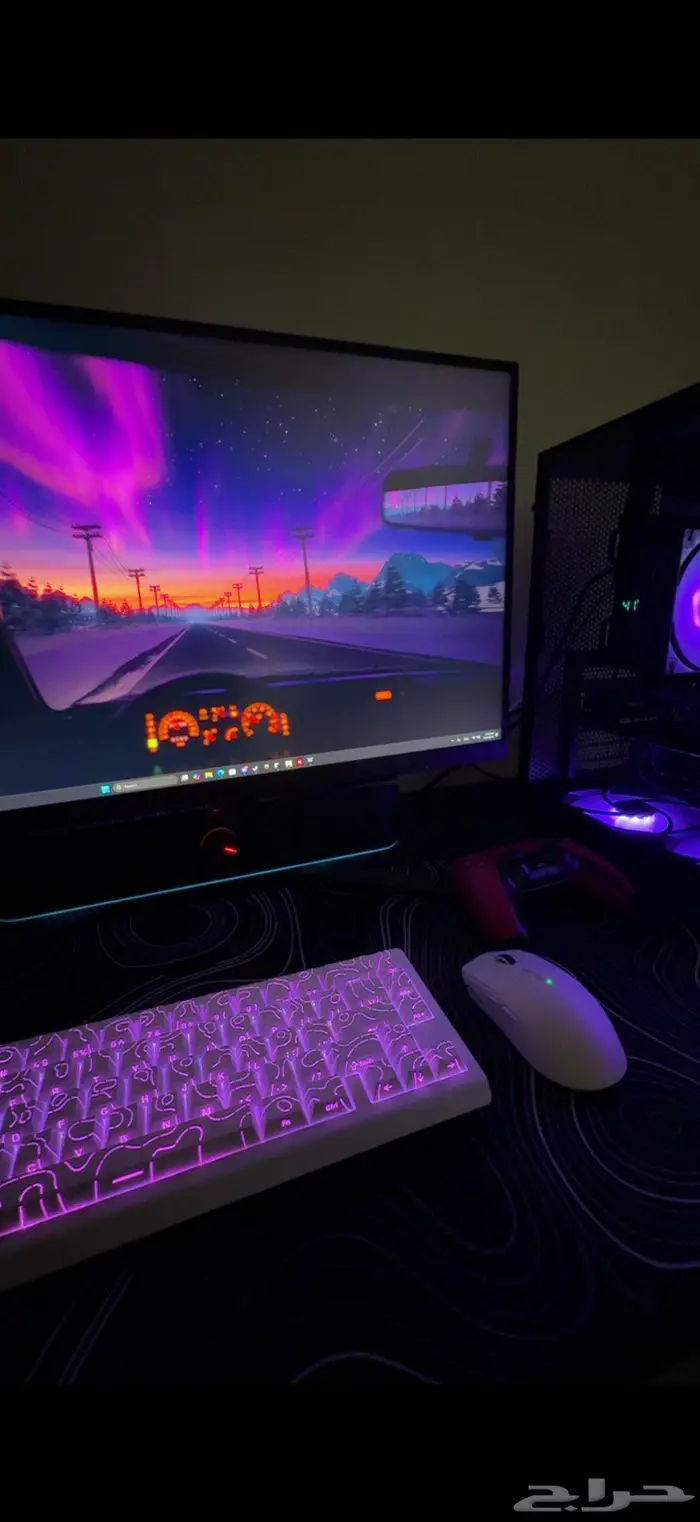 قيمنق بي سي i5-14400F RTX 5060 من انفيني ارك مع ماوس وكيبورد 0