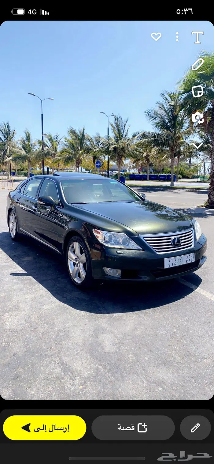 لكزس LS 460 L سعودي اعلى فئه (عشبي) 24