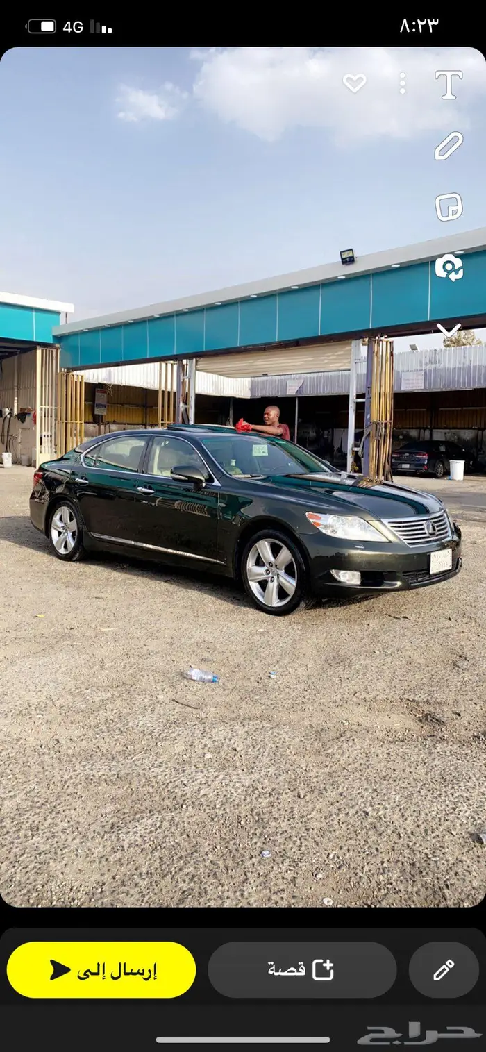 لكزس LS 460 L سعودي اعلى فئه (عشبي) 27