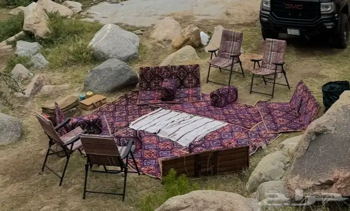 طقم عزبه كامله نقش افغاني صناعه تركيه 0