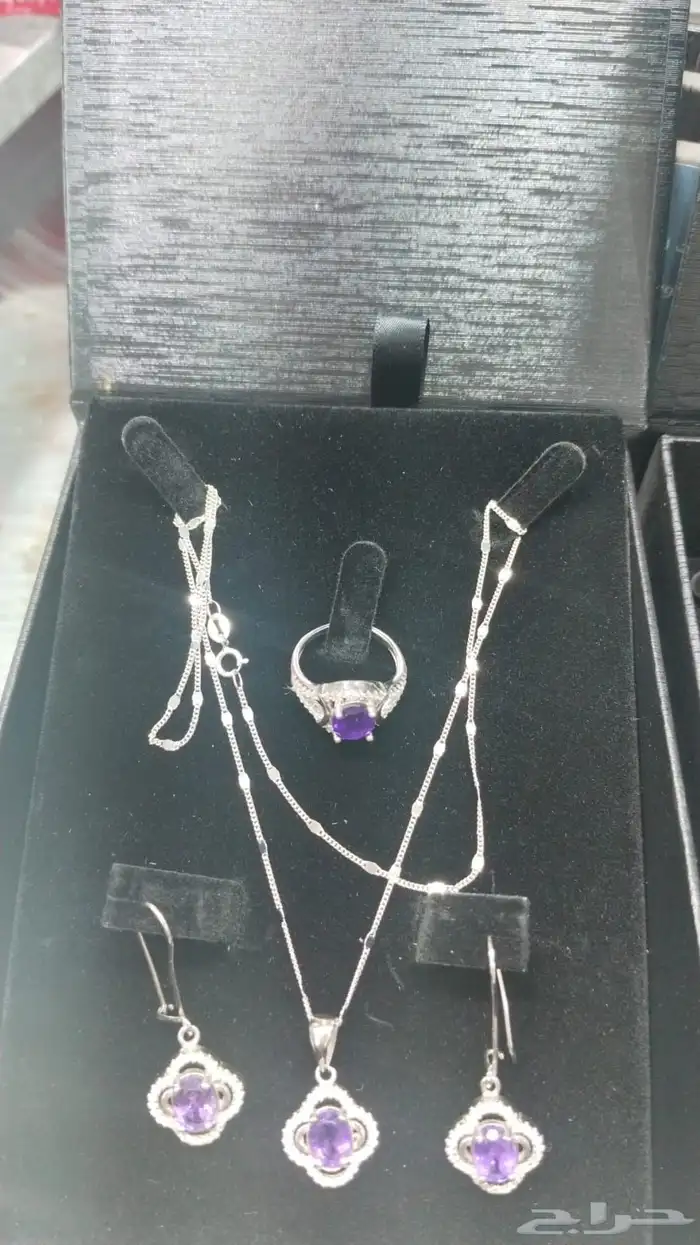 اطقم وخواتم فضه بأحجار مميزه 4