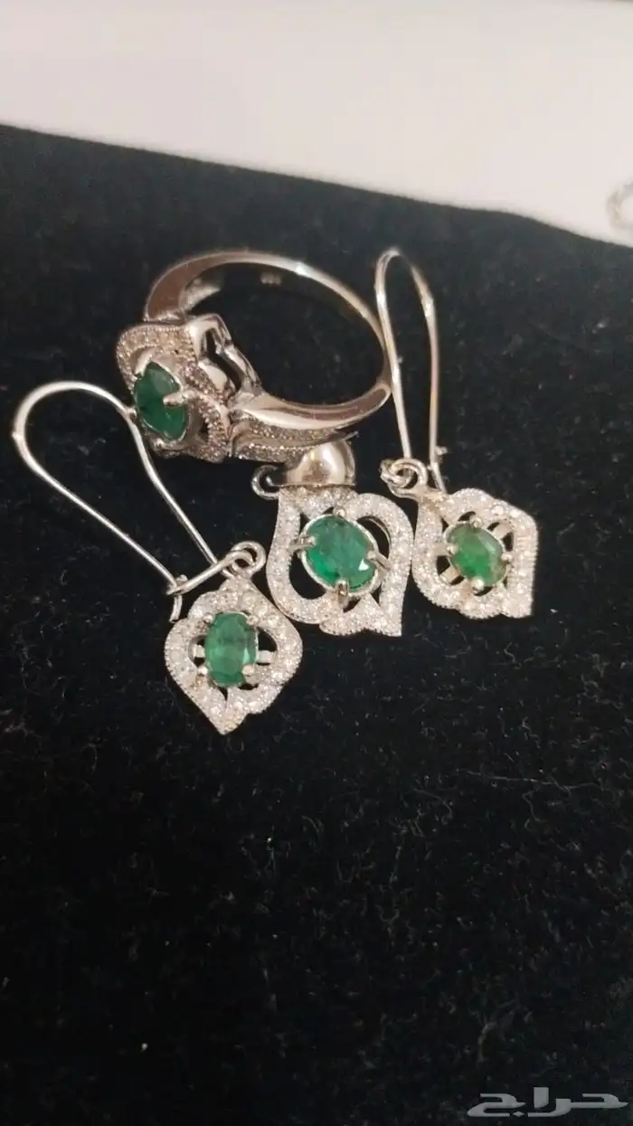 اطقم وخواتم فضه بأحجار مميزه 13