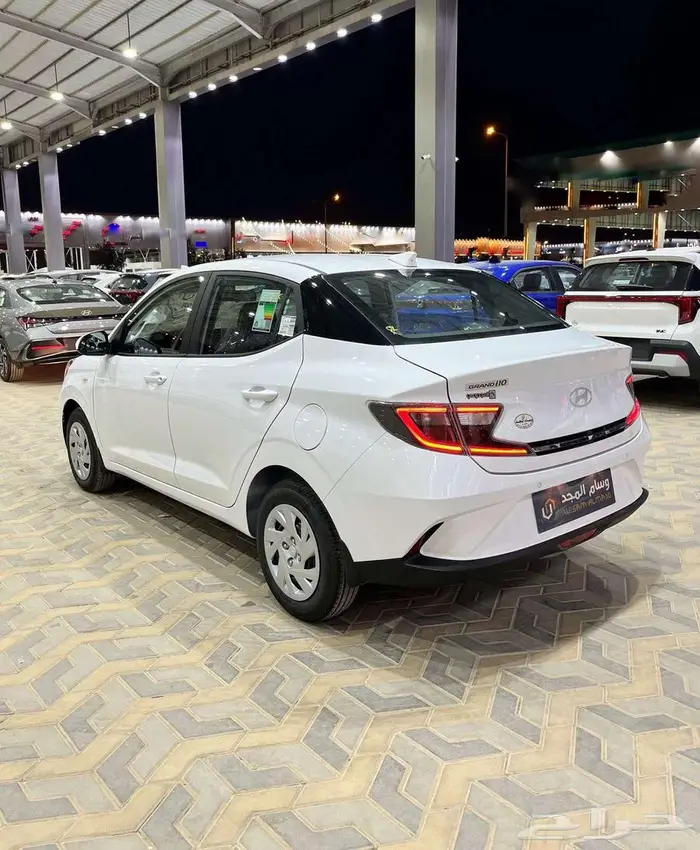 هيونداي i10 فليت 1.2 موديل 2026 لون ابيض المجدوعي ( لوحات ) 4