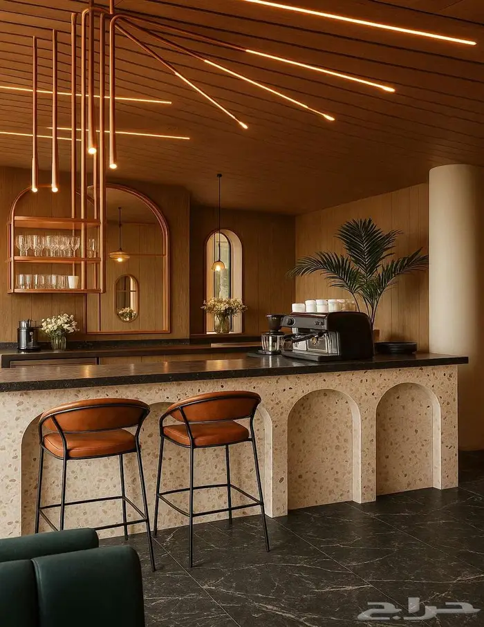 اثاث فندقي تصميم وتخطيط هندسي سبا داخلي تصميم محل كافيه مقهى 40