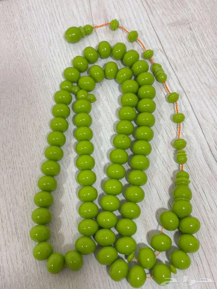 للبيع سبحة بكلايت اخضر 0