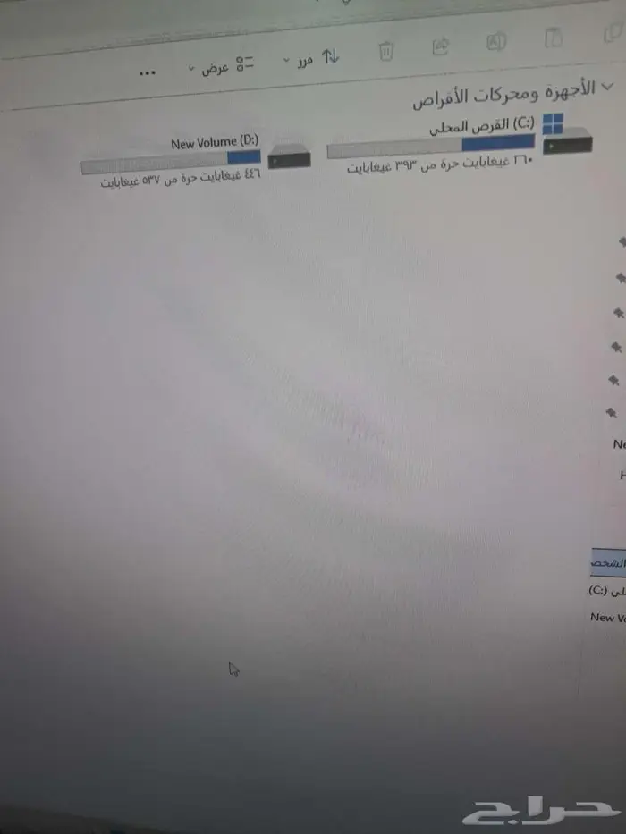 كمبيوتر مكتبي hp شاشة لمس جديد 8