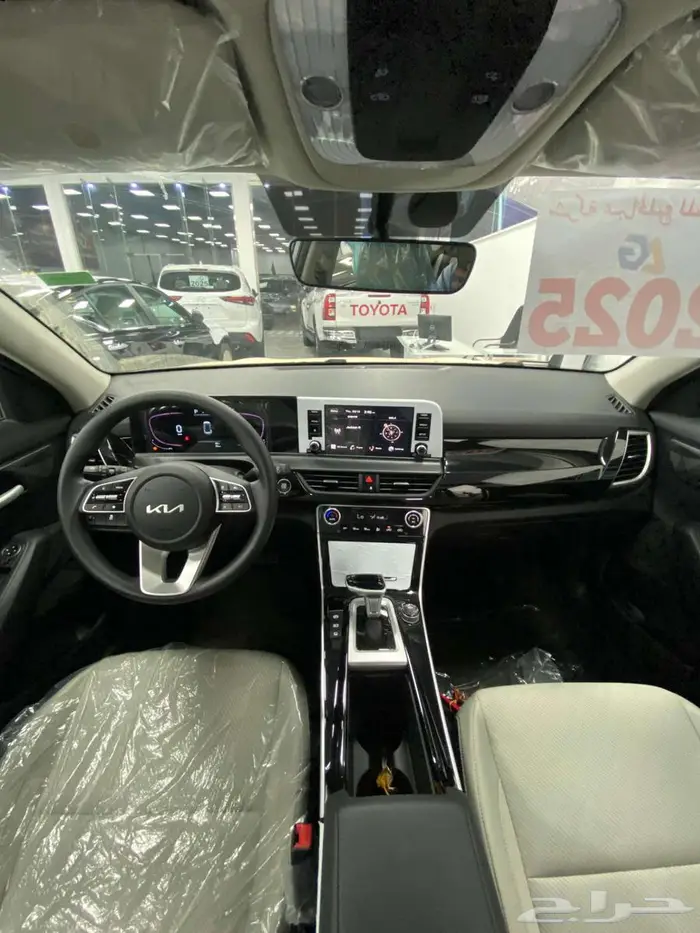 كيا - سيلتوس - GLS نص فل 2026 ابيض سقف اسود 4