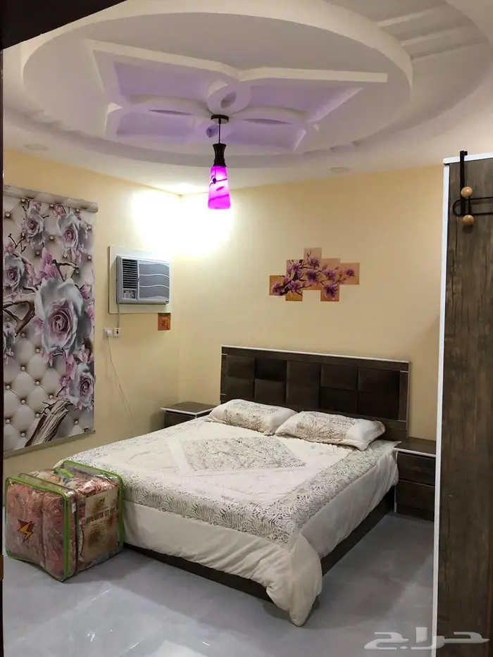 للايجار شقه مفروشه 3 غرف حي بريمان 1