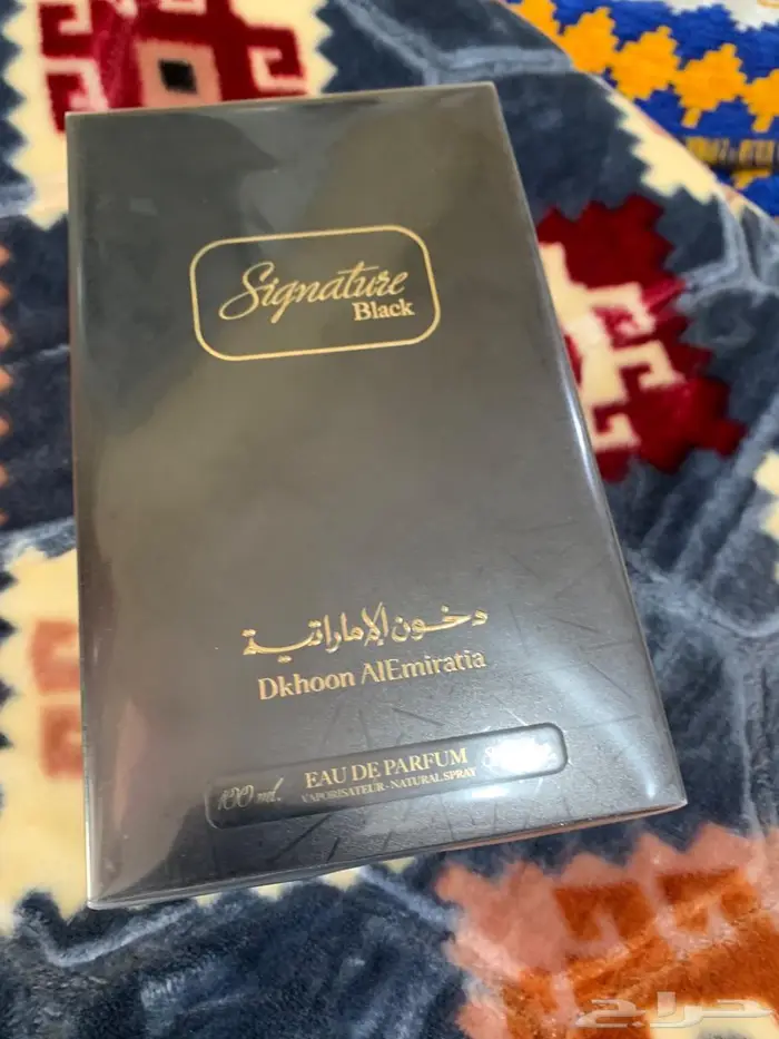 عطر سجنتشر بلاك من دخون الاماراتية 2