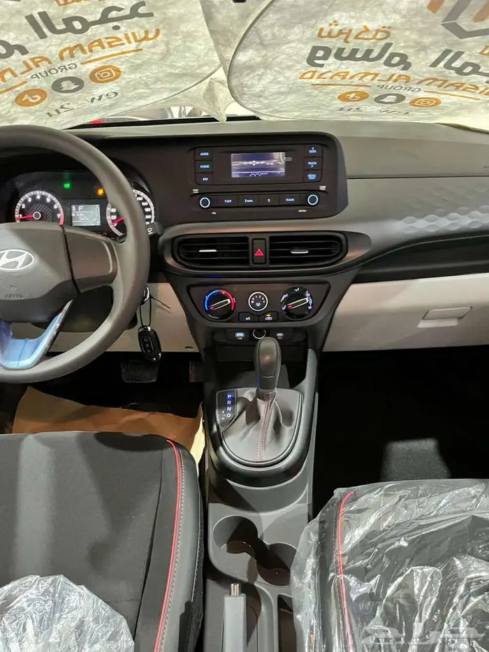 هيونداي i10 فليت 1.2 موديل 2026 لون ابيض المجدوعي ( لوحات ) 10