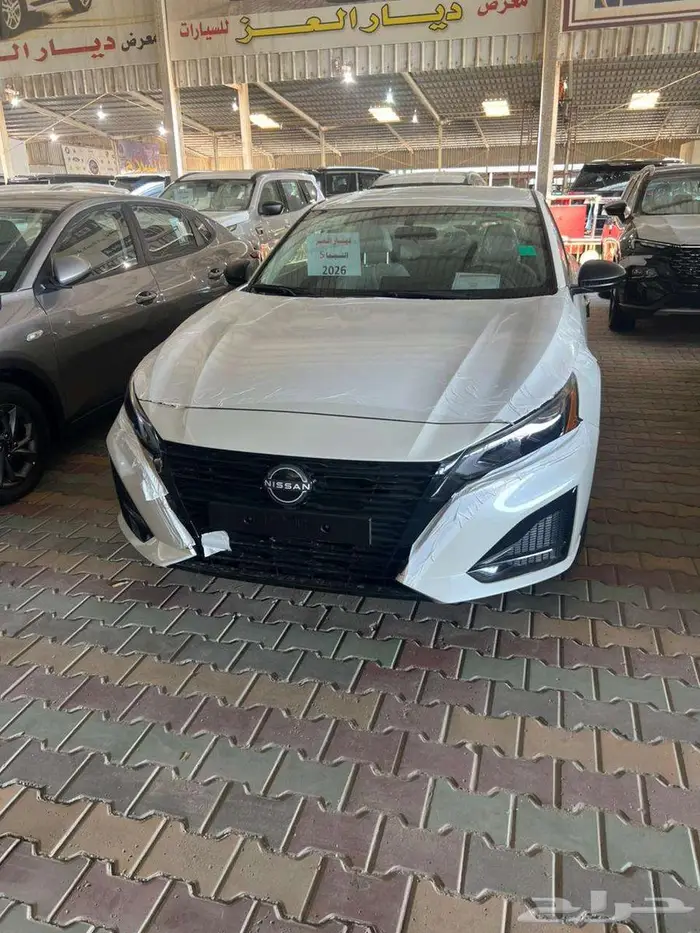 نيسان التيما ستاندر 2026 ابيض ورمادي 9