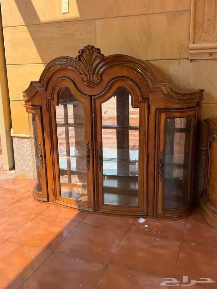 دولاب بوفيه خشب اصلي 0