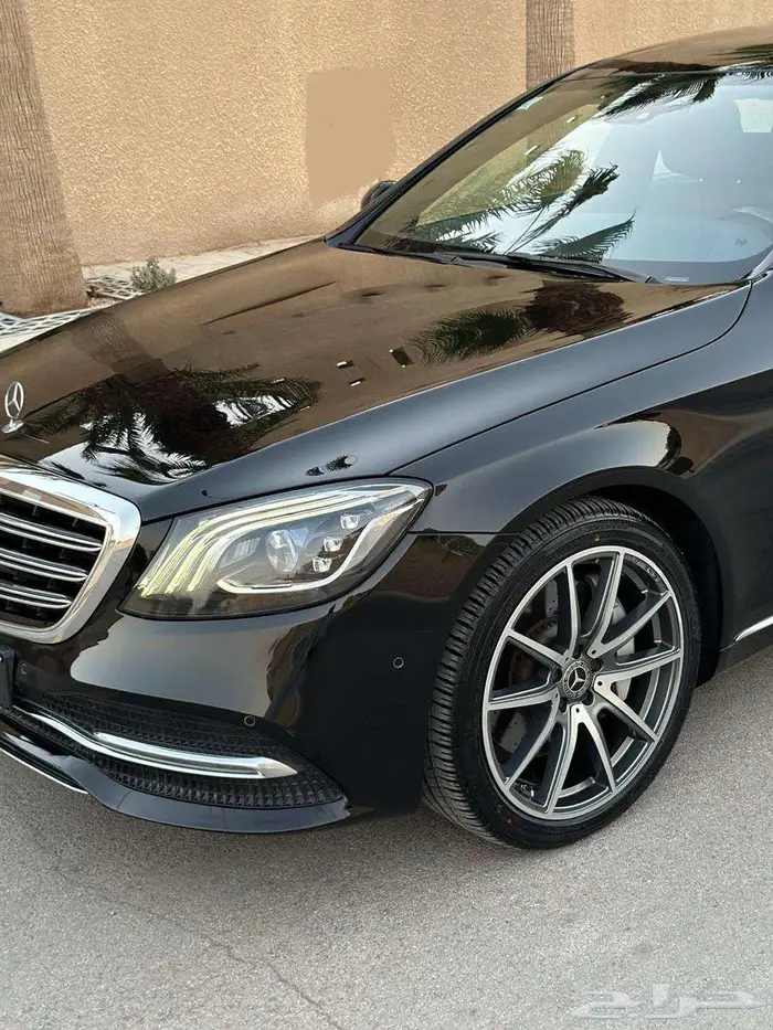 مرسيدس S450 أسود 2020 بدي وكالة عداد 84 ألف بحالة الوكالة. 5