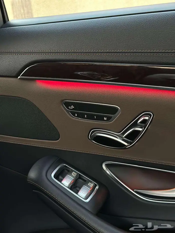 مرسيدس S450 أسود 2020 بدي وكالة عداد 84 ألف بحالة الوكالة. 39