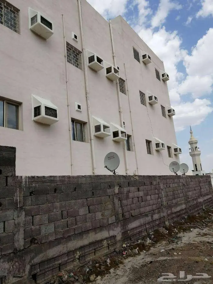 اشواك حمام مع تركيب غطاء مكيف الفايبر جلاس مروحه شفات 1