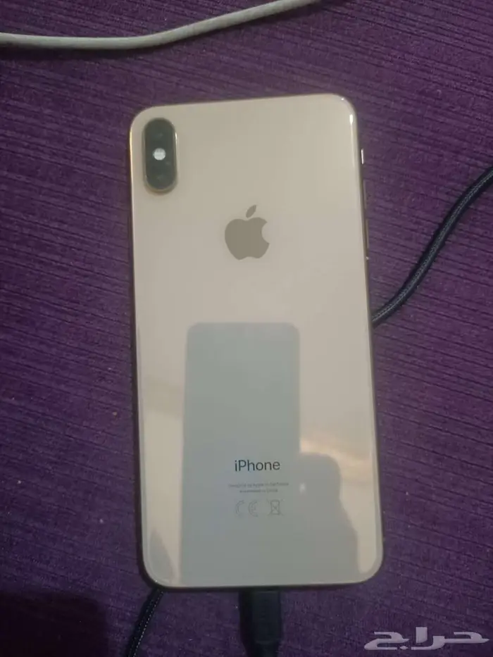 ابل اكس جديد بس البطاريه 79 على السوم 1