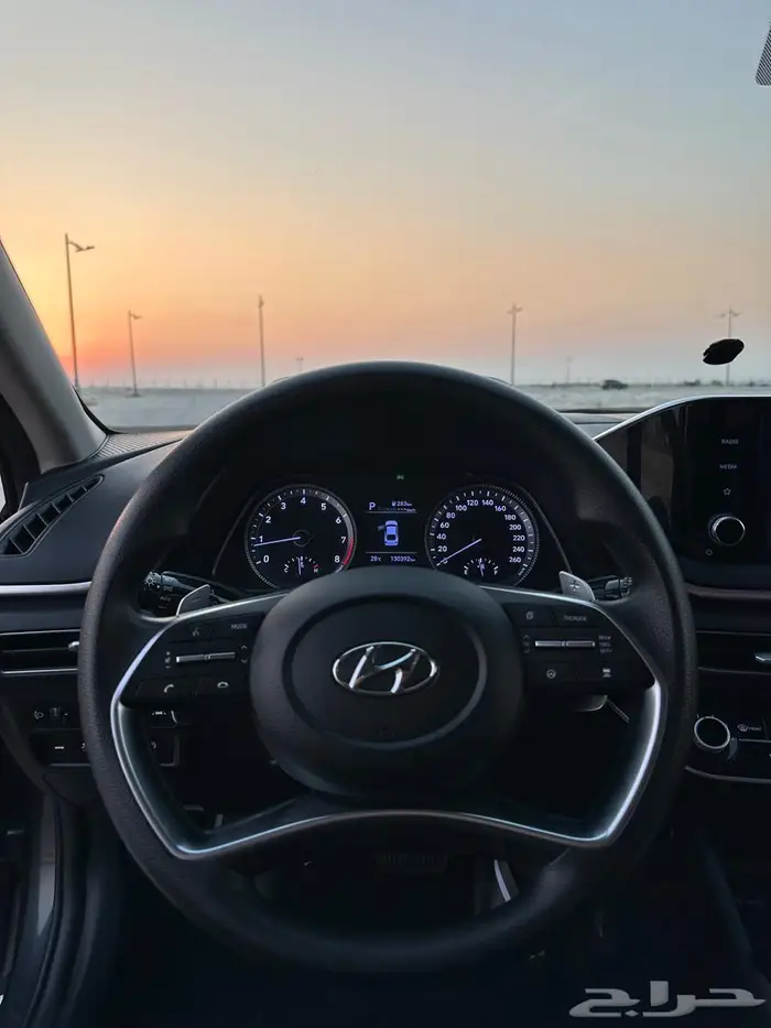 سوناتا 2020 لون رمادي وارد كوريا 22