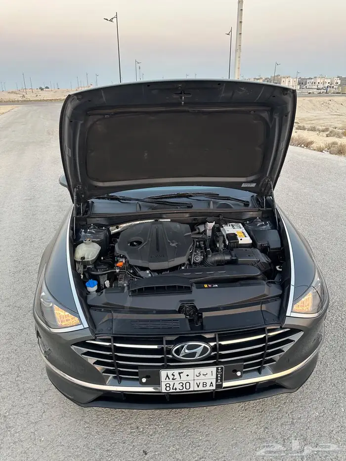 سوناتا 2020 لون رمادي وارد كوريا 50