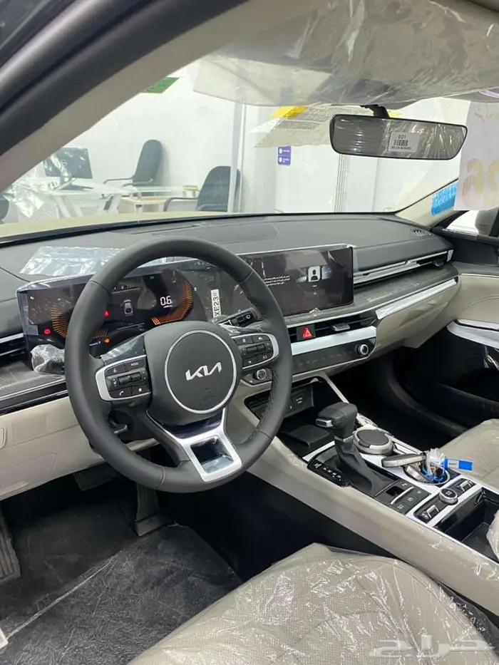 كيا K5 نص فل GLS بانوراما 2026 رمادي 7