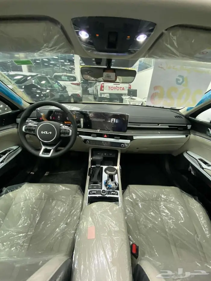 كيا K5 نص فل GLS بانوراما 2026 رمادي 8